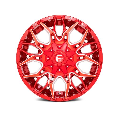 FUEL® – D771 TWITCH 1PC бонбонено червено с фрезовани акценти